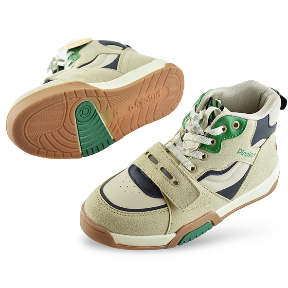 İstanbul Ortopedik Bağcıklı Cırtlı Unisex Çocuk Bot Ayakkabı Kışlık Çocuk Bot - 7