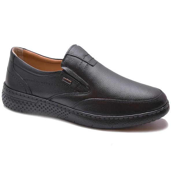 7575 Ortopedik Yumuşak Deri Mevsimlik Kışlık Erkek Ayakkabı (40-45) - 5