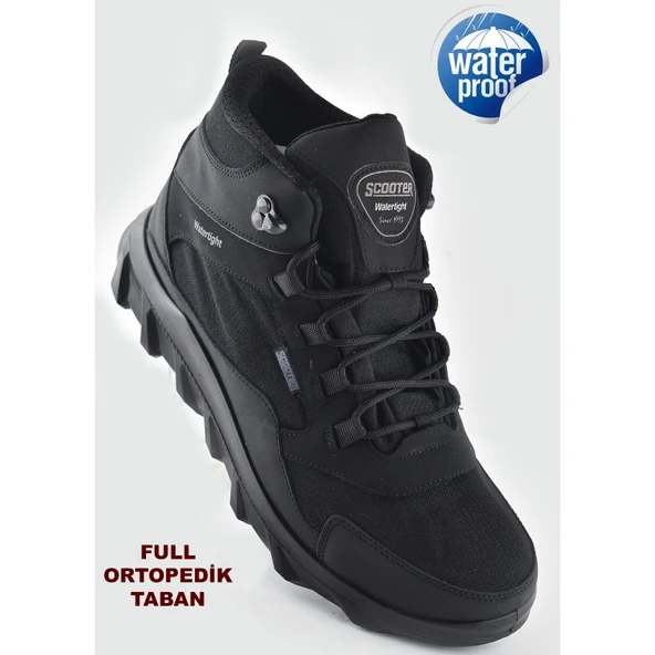 7200 Scooter Ortopedik SU GEÇİRMEZ Outdoor Erkek Bot Ayakkabı (40-45)