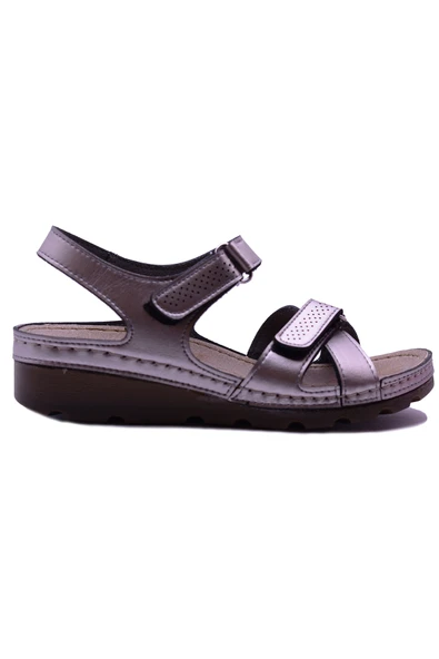 Carlaverde 160107 Anatomik Rahat Siyah Kadın Sandalet - 2