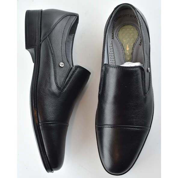 3572 Tam Ortopedik Taban Hakiki Deri Erkek Ayakkabı Hava Süspansüyonlu - 4