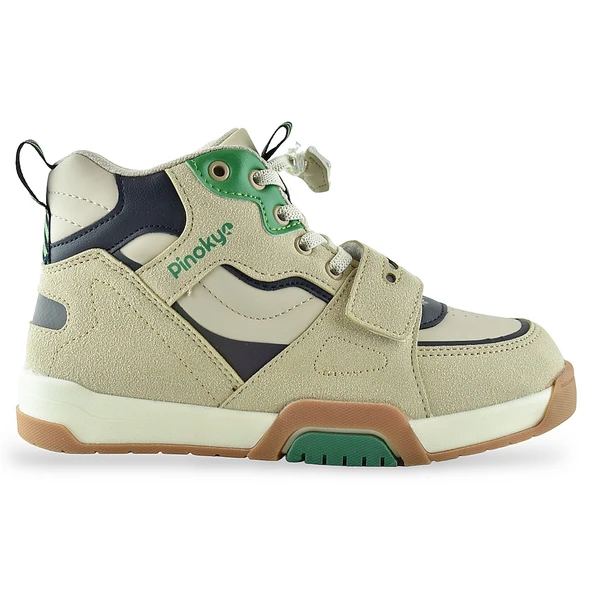 İstanbul Ortopedik Bağcıklı Cırtlı Unisex Çocuk Bot Ayakkabı Kışlık Çocuk Bot - 10