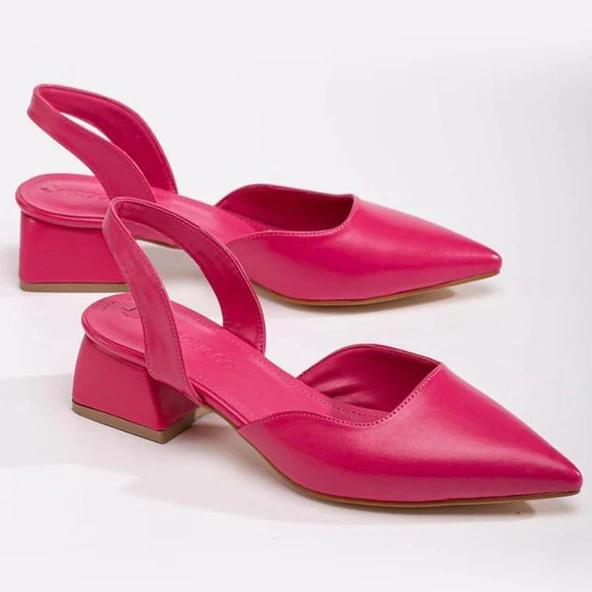 1555 Kadın Topuklu Ayakkabı 4 CM Abiye Düğün Nişan Kına Gecesi - 2