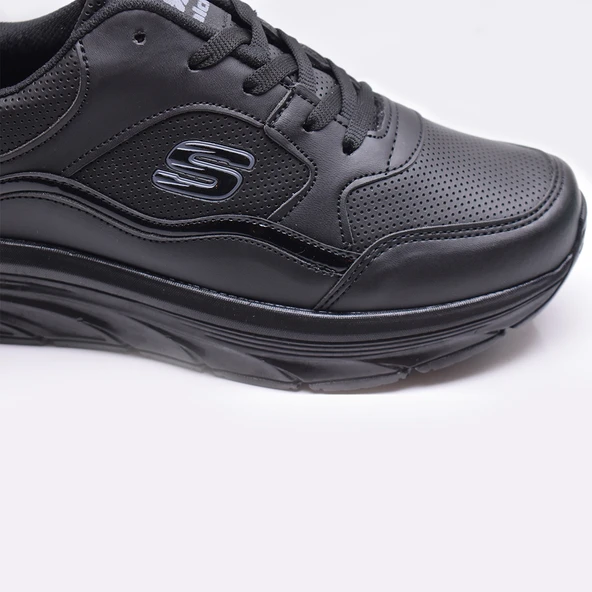 8888 Full Ortopedik Siyah Beyaz Yüksek Taban Kadın Spor Ayakkabı SUYA DAYANIKLI - 11