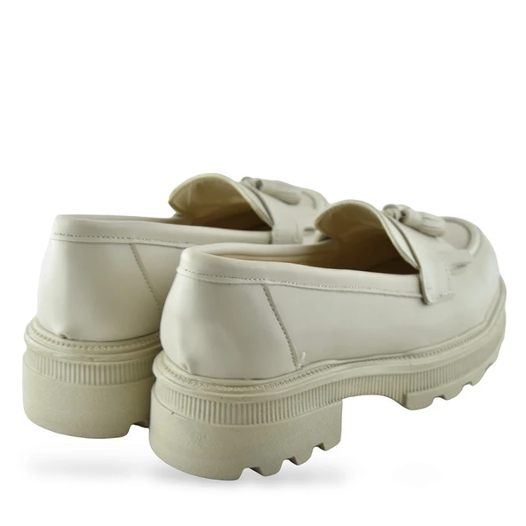 325SZ Rahat Taban Jorjik Günlük Kadın Laofer Ayakkabı Babet Kadın Ayakkabı - 8