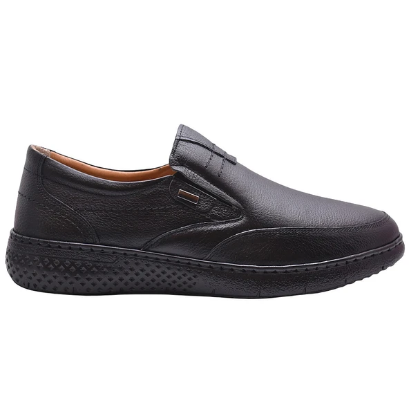 7575 Ortopedik Yumuşak Deri Mevsimlik Kışlık Erkek Ayakkabı (40-45) - 8