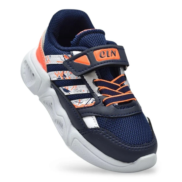 225SK TAM Ortopedik Taban Çocuk Spor Ayakkabı Işıklı Bebe Spor Ayakkabı