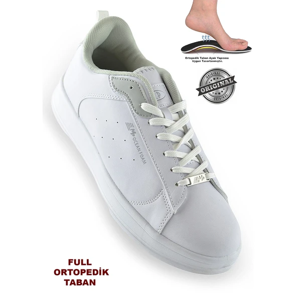 MP 1079 Ortopedik Cilt malzeme Suya Dayanıklı Erkek Spor Ayakkabı - 6