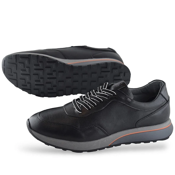 1216-2 Tam Ortopedik Taban Hakiki Gerçek Deri Erkek Ayakkabı Günlük Erkek Deri Ayakkabı - 3