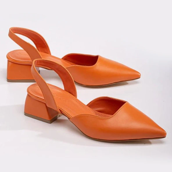 1555 Kadın Topuklu Ayakkabı 4 CM Abiye Düğün Nişan Kına Gecesi - 3