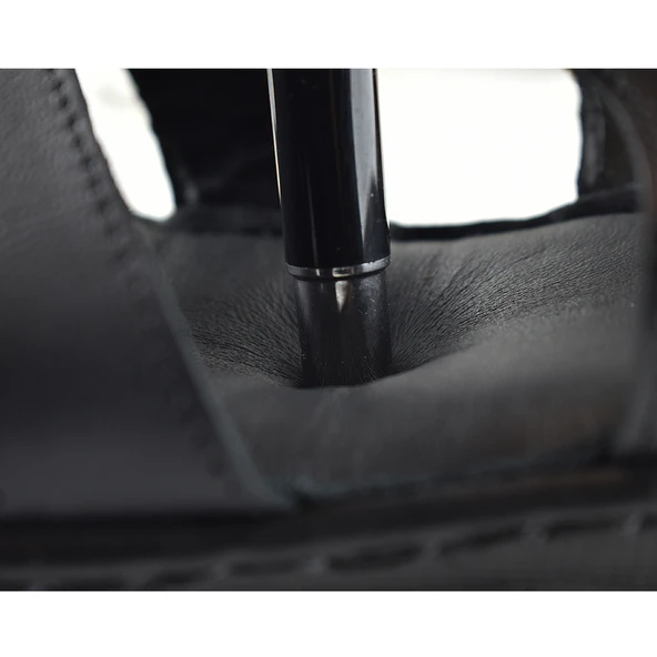 8150 TAM ORTOPEDİK Hakiki Deri Kadın Sandalet Deri Sandalet İvazn - 5