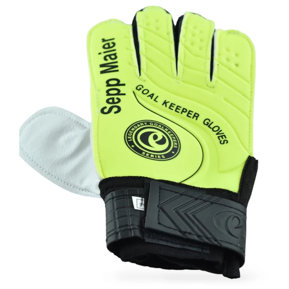 85K Dikişli Kaleci Eldiveni Yetişkin ve Çocuk Kaleci Eldiveni 6-7-8-9-10 Numara - 2