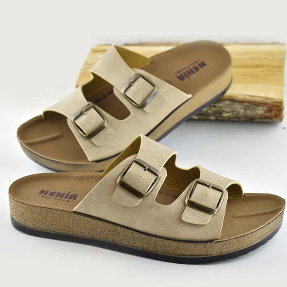 7070 TAM Ortopedik Taban Günlük Kadın Terlik Sandalet  Deniz Havuz Plaj Terliği - 5