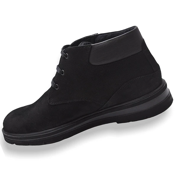 Bülent saraç 214 Hakiki Deri Erkek Bot Ayakkabı Günlük Nubuk Süet - 3