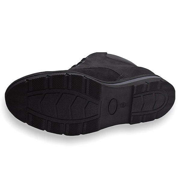 Bülent saraç 214 Hakiki Deri Erkek Bot Ayakkabı Günlük Nubuk Süet - 4