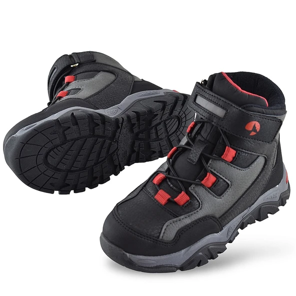 Barcelona Ortopedik Cırtlı Unisex Çocuk Bot Ayakkabı Çocuk Outdoor Bot - 2