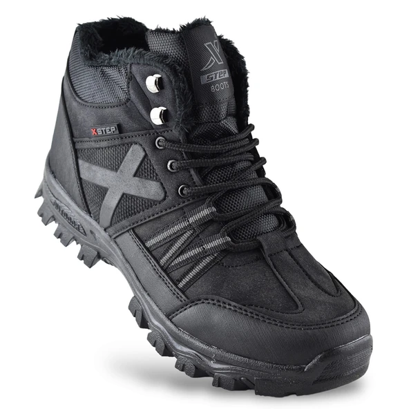 K8 Tam Ortopedik Taban Outdoor Kışlık Erkek Bot Ayakkabı Kaymaz Taban - 7