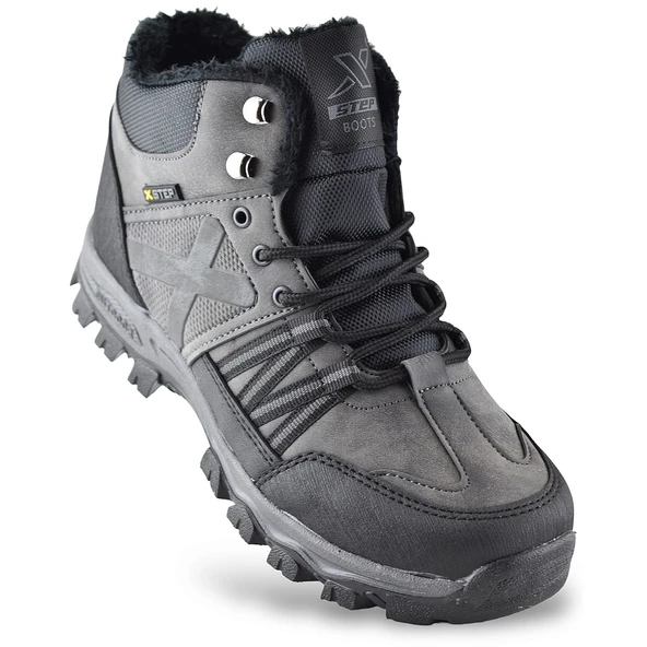 K8 Tam Ortopedik Taban Outdoor Kışlık Erkek Bot Ayakkabı Kaymaz Taban