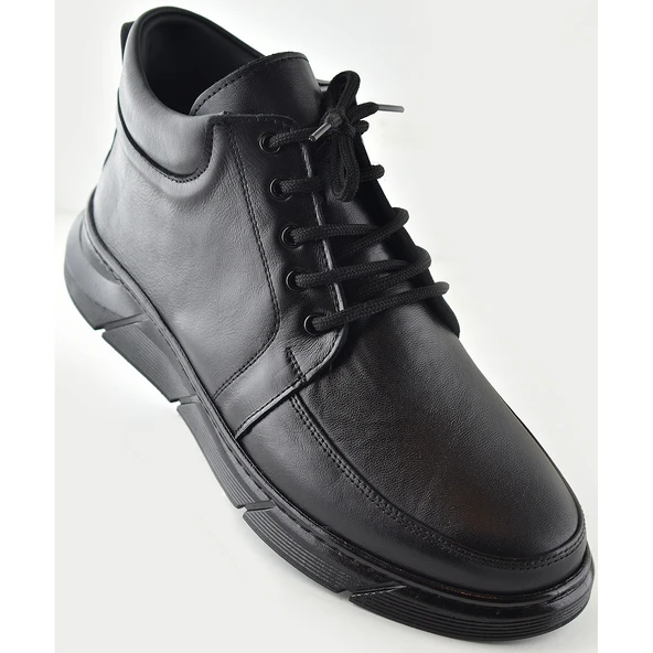 805 Hakiki Deri Klasik Erkek Bot Ayakkabı Ortopedik Taban Erkek Bot - 6