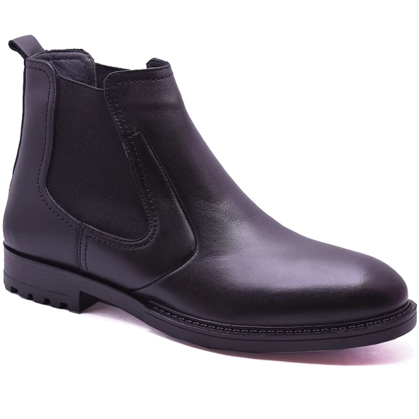 Ayakkabiburada 1796 Ortopedi Hakiki Deri Erkek Bot - 5