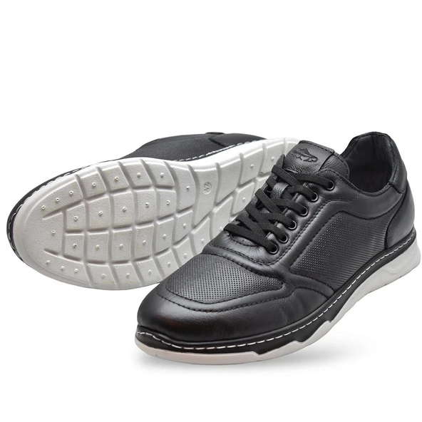 5320 Tam Ortopedik Taban Hakiki Deri Erkek Ayakkabı Hafif Poli Taban - 5