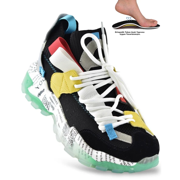 Guja Tam Ortopedik Taban Günlük Erkek Spor Ayakkabı Geniş Taban ULTRA Comfort 24Y644