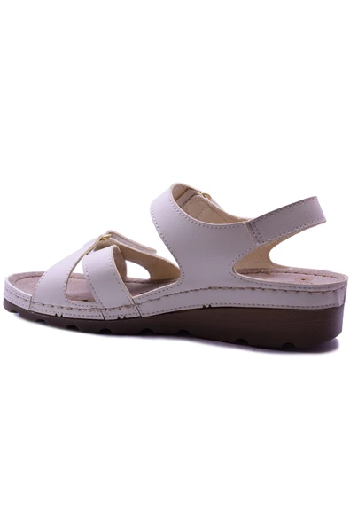 Carlaverde 160107 Anatomik Rahat Siyah Kadın Sandalet - 7