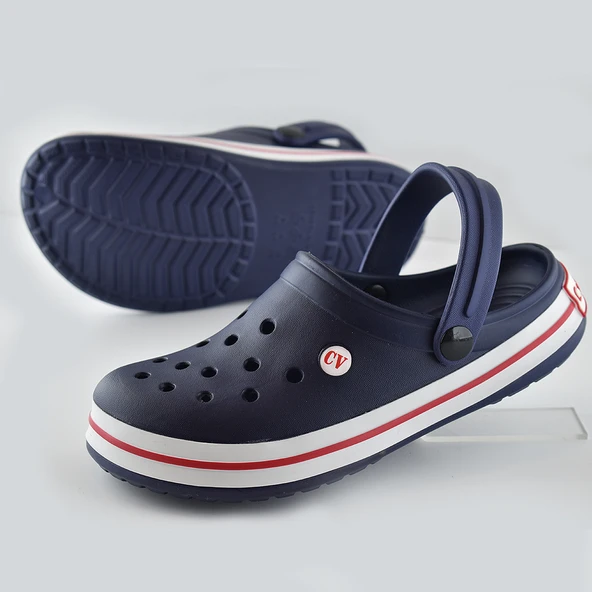 15090 CV Crosss Tarzı Unisex Terlik Hemşire Doktor Terliği - 6