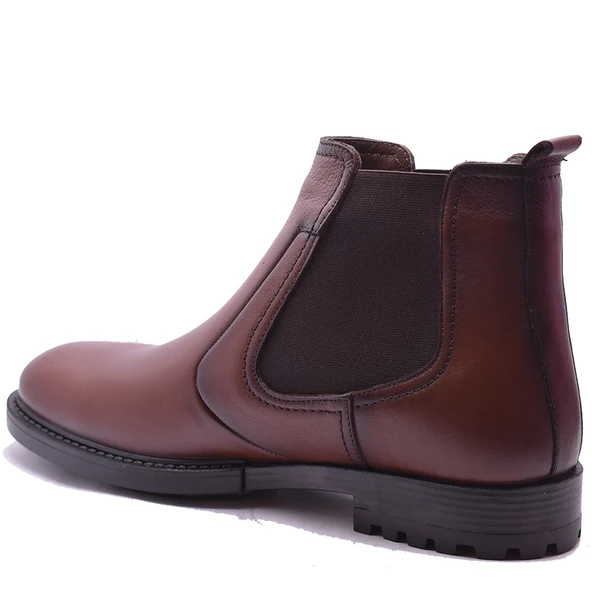 Ayakkabiburada 1796 Ortopedi Hakiki Deri Erkek Bot - 3