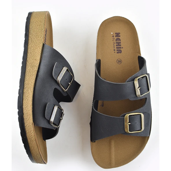 7070 TAM Ortopedik Taban Günlük Kadın Terlik Sandalet  Deniz Havuz Plaj Terliği - 2