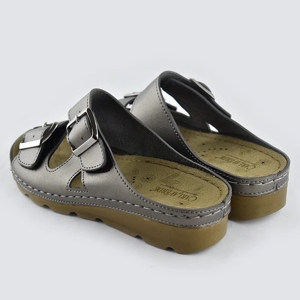 160117 Carlaverde Tam Ortopedik Kadın Terlik  Günlük Kadın Terlik - 7