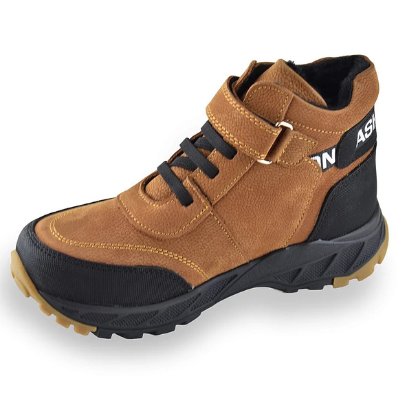 3564 Ortopedik Outdoor Erkek Çocuk Bot Ayakkabı Kaymaz Taban - 7
