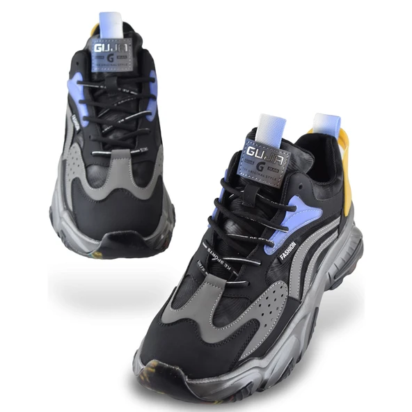 Guja Tam Ortopedik Taban Günlük Erkek Spor Ayakkabı Geniş Taban ULTRA Comfort 23K553 - 4