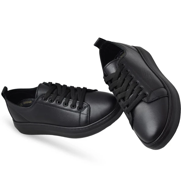 764  Full Ortopedik Taban Hakiki Deri Günlük Kadın Ayakkabı Kadın Sneakers - 4