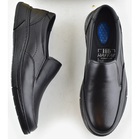 501 Ortopedik Topuk Masajlı Hakiki Deri Kışlık Erkek Ayakkabı - 4