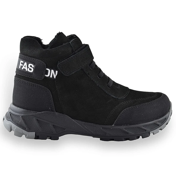 3564 Ortopedik Outdoor Erkek Çocuk Bot Ayakkabı Kaymaz Taban - 2