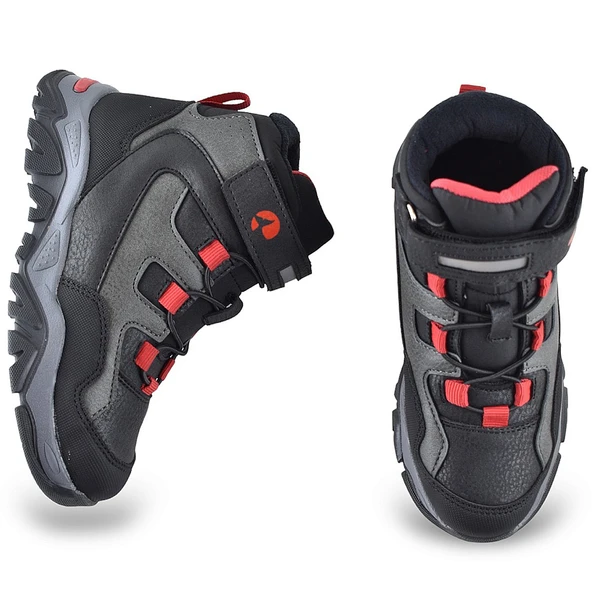 Barcelona Ortopedik Cırtlı Unisex Çocuk Bot Ayakkabı Çocuk Outdoor Bot - 4