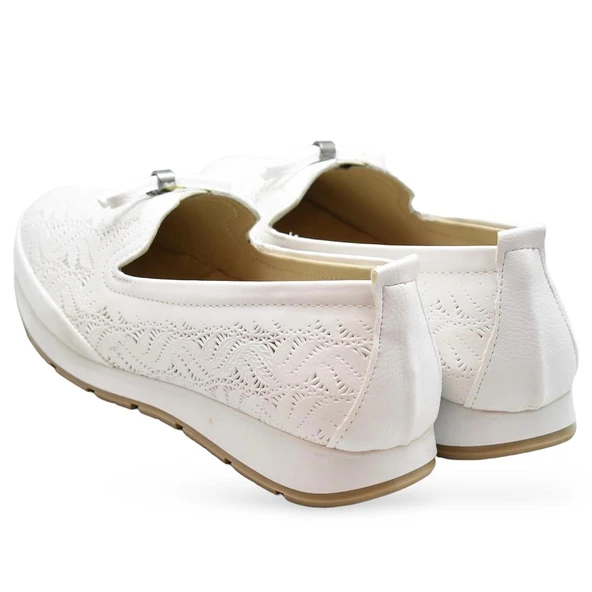 230E Rahat Ortopedik Taban Günlük Kadın Ayakkabı Babet Kadın Yazlık Ayakkabı - 11