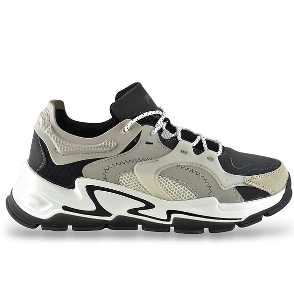 2910 Tam Ortopedik Taban Günlük Erkek Spor Ayakkabı Kalın Taban Suya Dayanıklı Cilt Malzeme - 4