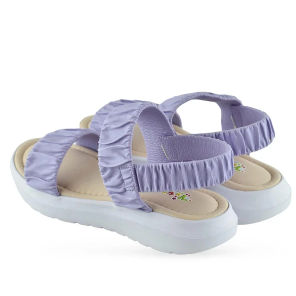 6894 Ortopedik Taban Kız Çocuk Sandalet Terlik Düğün Abiye Gündelik Vetta - 12