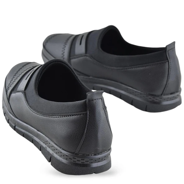 0248 Rahat Ortopedik Taban Günlük Kadın Ayakkabı Babet Kadın Kışlık Ayakkabı - 5