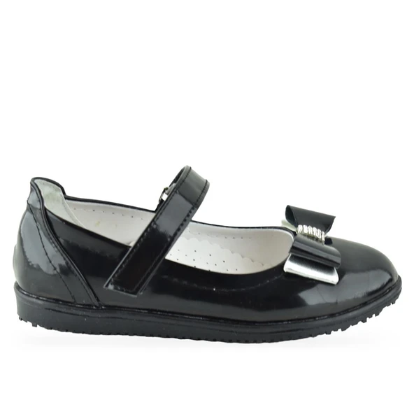 2015 Rahat Taban Tokalı Kız Çocuk Babet Ayakkabı Düğün Abiye Nişan Ev Babeti - 12