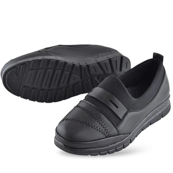 0248 Rahat Ortopedik Taban Günlük Kadın Ayakkabı Babet Kadın Kışlık Ayakkabı - 4