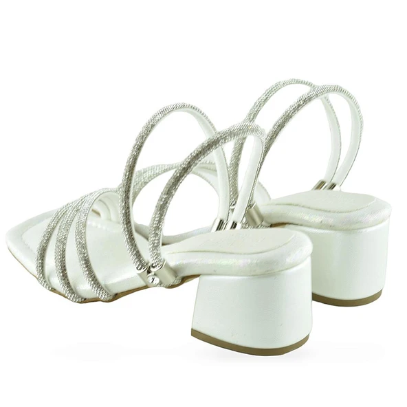 359 Abiye Kız Açık Çocuk Topuklu Ayakkabı Düğünlük Nişan Abiye Elbise Ayakkabısı - 6