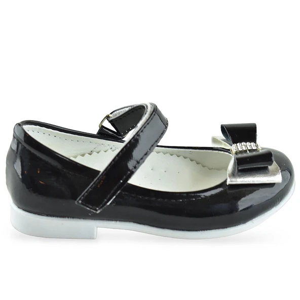 2016 Rahat Taban Tokalı Kız Çocuk Bebek Babet Ayakkabı Düğün Abiye Nişan Ev Babeti - 10