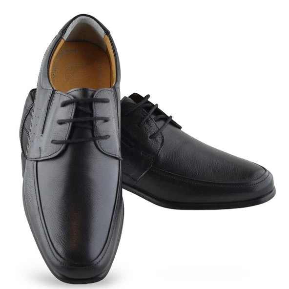 2085 Tam Ortopedik Taban Hakiki Deri Erkek Klasik Ayakkabı Günlük Erkek Deri Ayakkabı Hafif Poli Taban Ö.erdem - 2