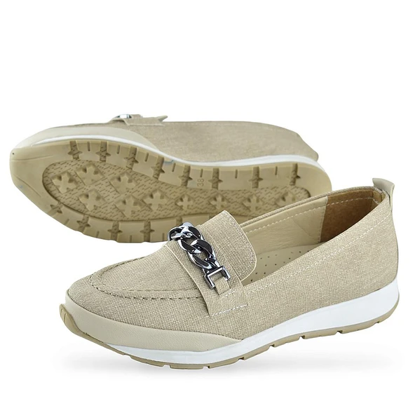 230W Rahat Ortopedik Taban Günlük Kadın Ayakkabı Babet Kadın Yazlık Ayakkabı - 7