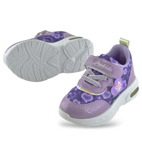 3000 Ortopedik Taban Çocuk Spor Ayakkabı Işıklı Bebe Spor Ayakkabı - 2