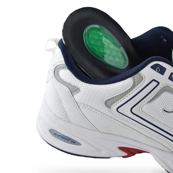 03HK Hakiki Deri Topuk Masajlı Tabanlık Erkek Kadın Ortopedik Tabanlık - 2