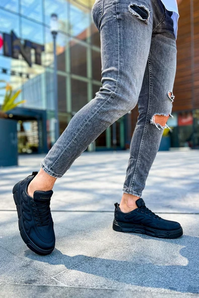 CH105 CST Cronus Erkek Ayakkabı SIYAH - Resim 4